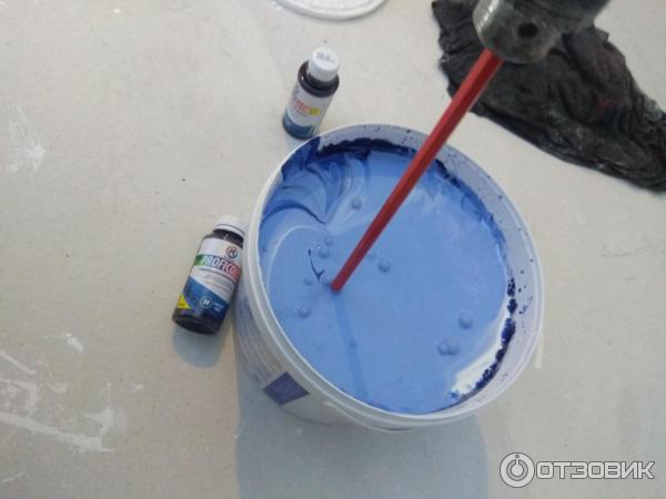 Как разбавить водоэмульсионную краску, если она засохла