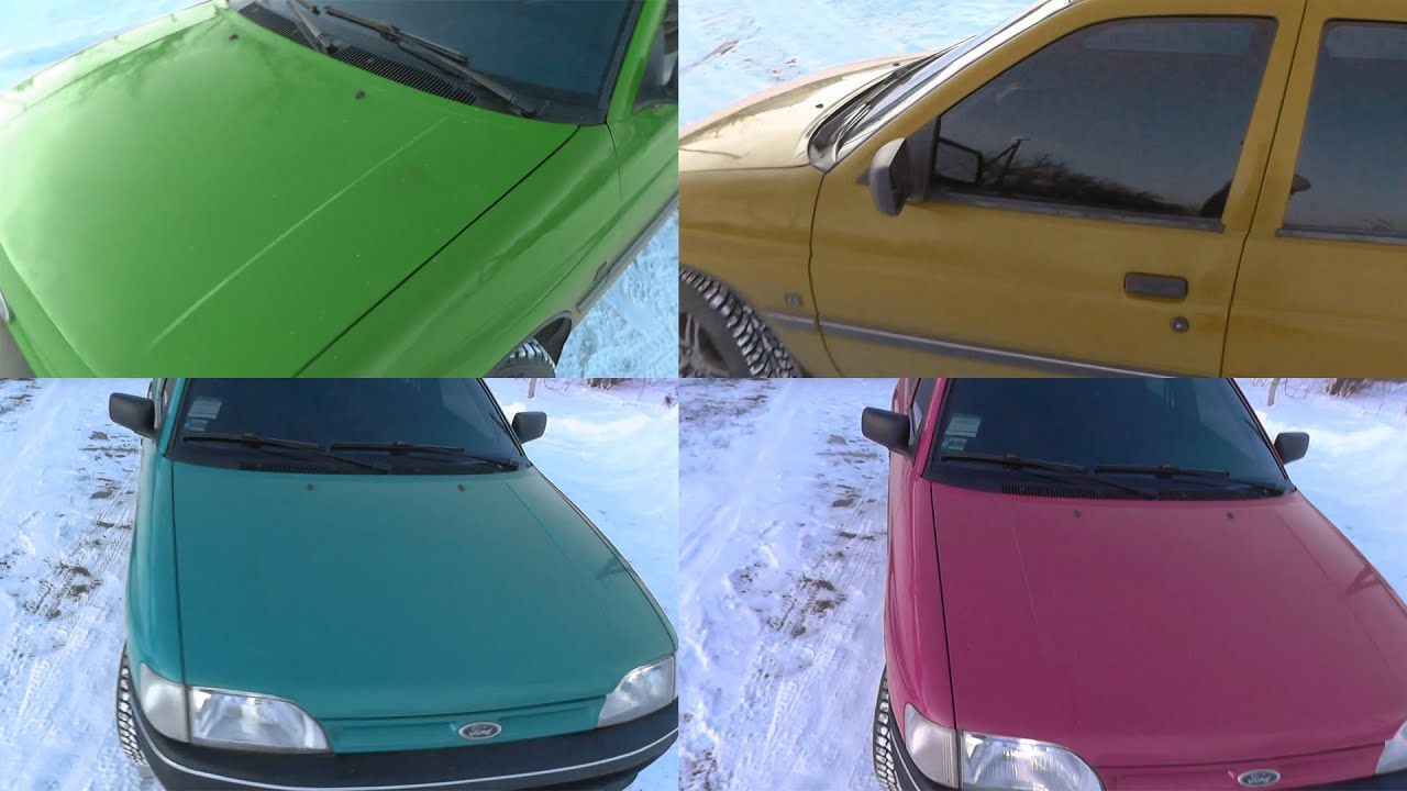 Изменить цвет авто на фото онлайн