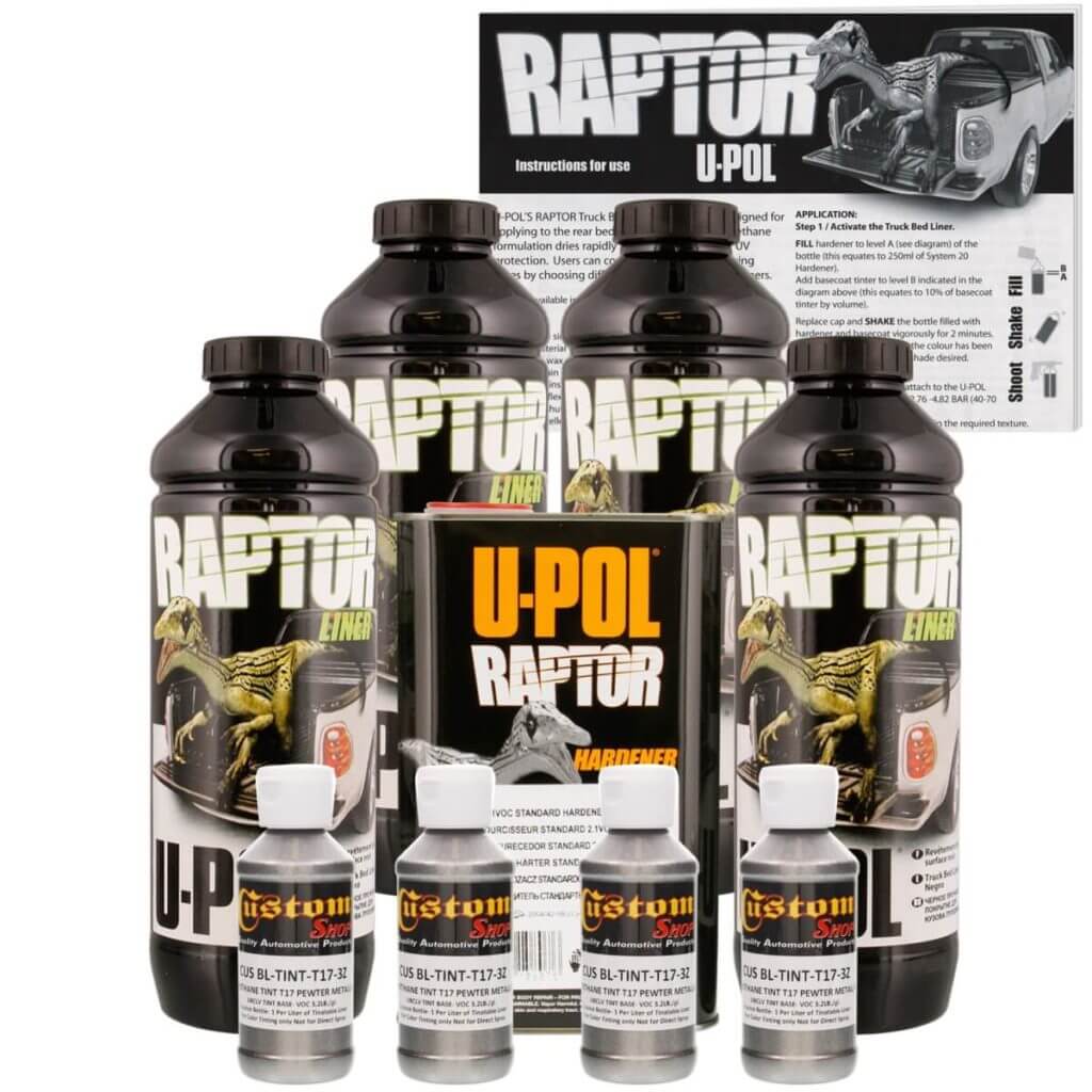 Краска раптор (raptor) для защиты автомобиля: свойства и порядок применения