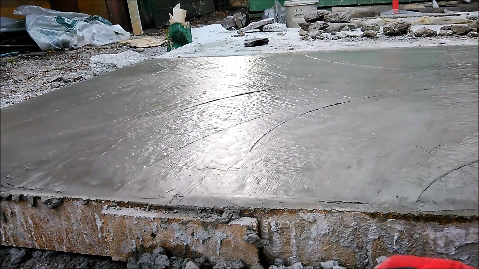 Технология железнения цементной стяжки