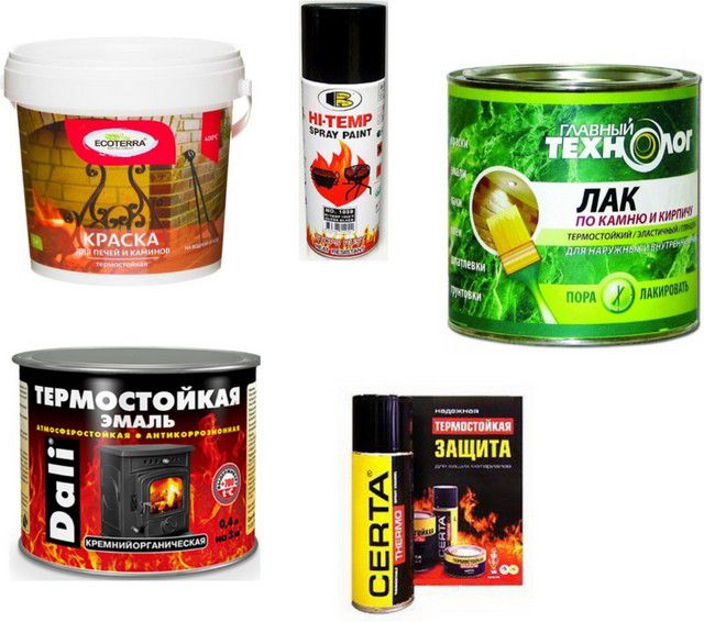 Термостойкая краска для печей: виды красок по металлу, критерии выбора и известные производители