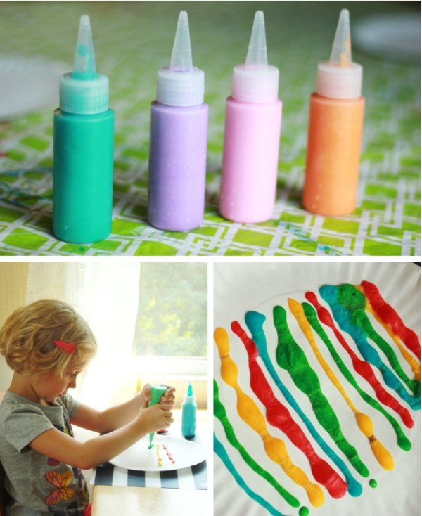 Как сделать пальчиковые краски своими руками для малышей: рецепт