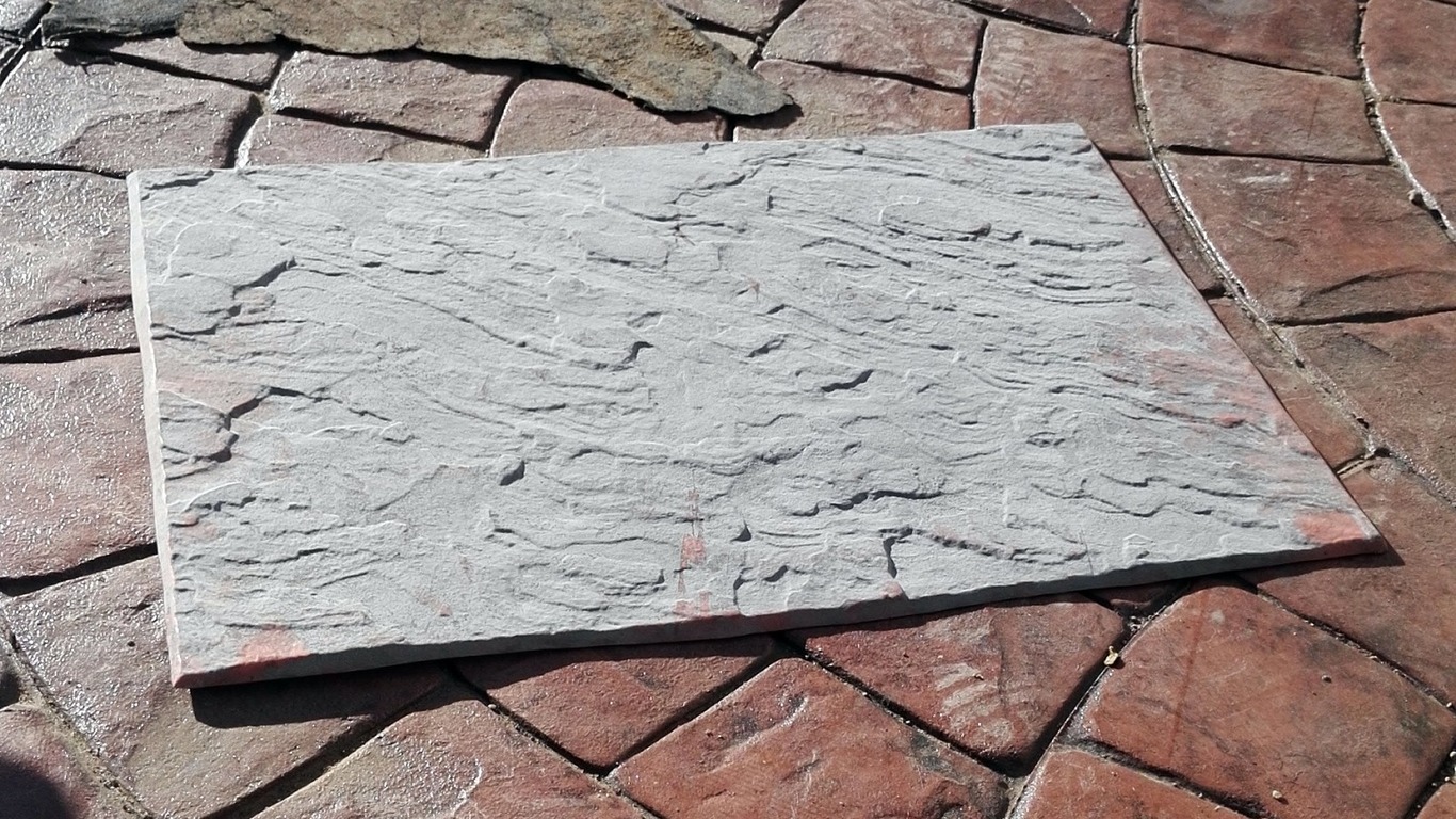 Декоративный бетон своими руками — технология и рецептура печатного (штампованного) бетона