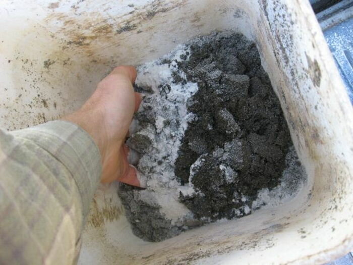 Угольная зола как наполнитель для бетона