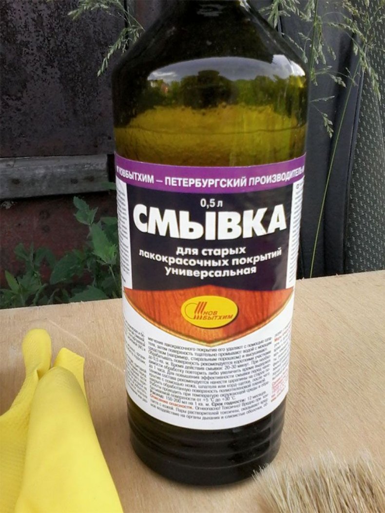 Средство для снятия краски с металла: как правильно выбрать