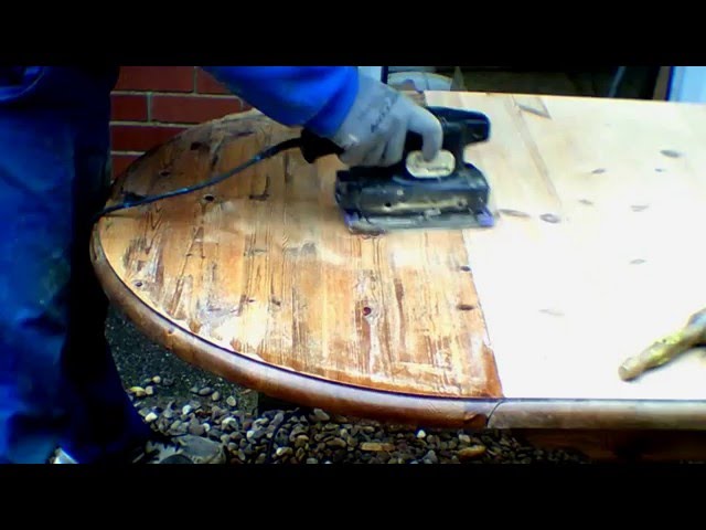 Реставрация лакового покрытия мебели